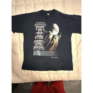Vintage Chicago White Sox Signal Sport Faded Black Graphic T-Shirt Size XL